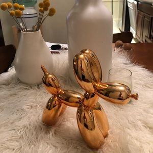 Jeff koons ballon dog sculpture